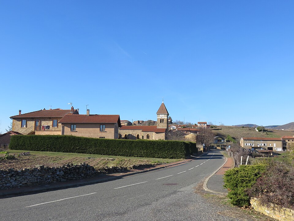 Sainte — Paule — Vue du village (fév 2019)