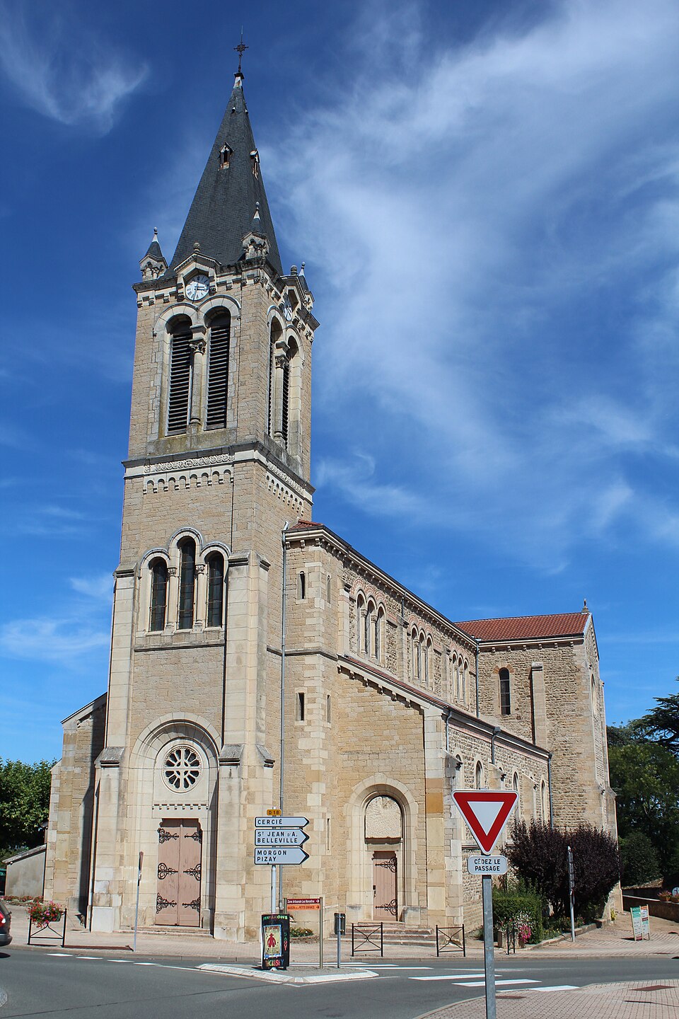 Église St Vincent Villié Morgon 8