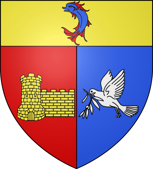 Blason de Colombier-Saugnieu