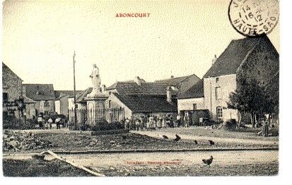 Aboncourt — Gésincourt (70) — carte postale ancienne