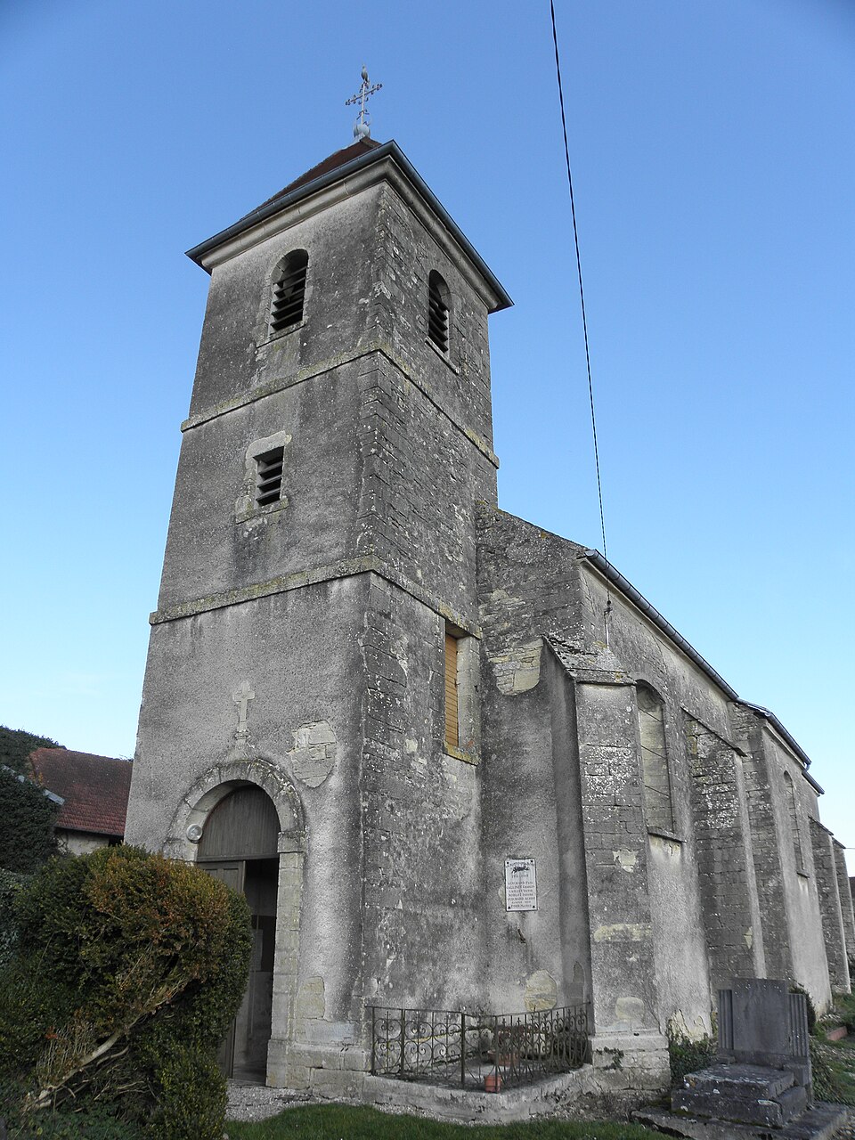 ACHEY Haute Saône 02 03 2014 Eglise St Martin (1)