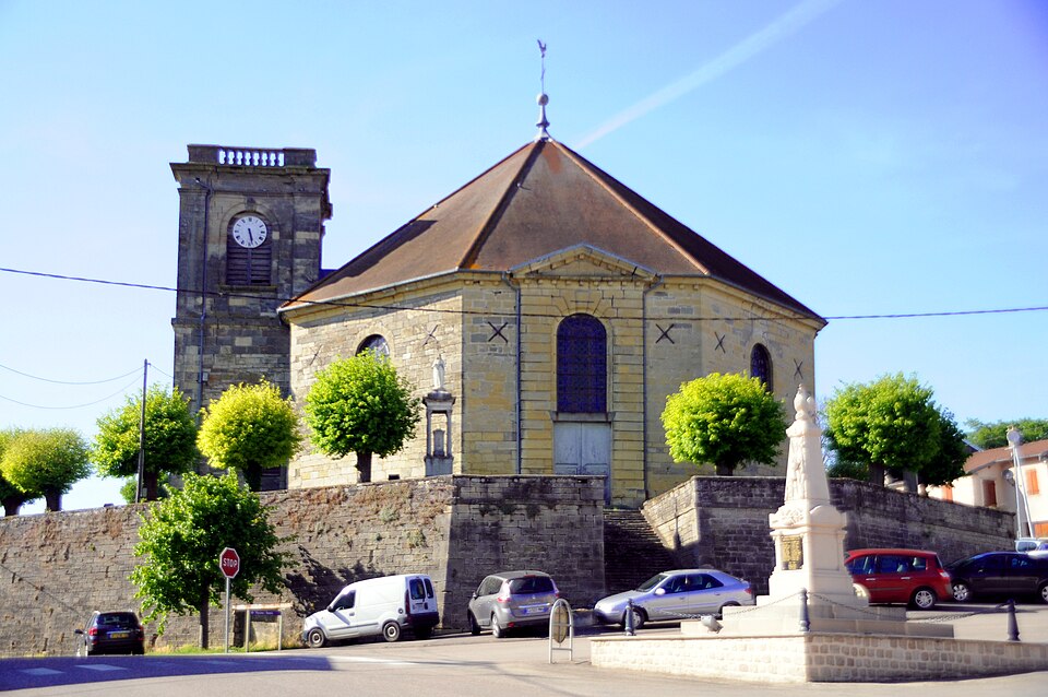 Blondefontaine — église Saint — Martin — extérieur