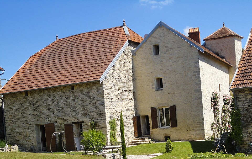 Arriere du manoir de Bouhans et Feurg