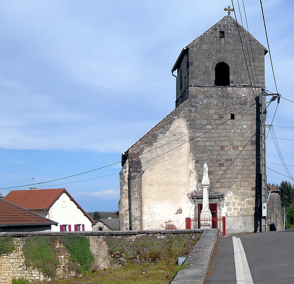 Bourbévelle, Église Saint — Martin