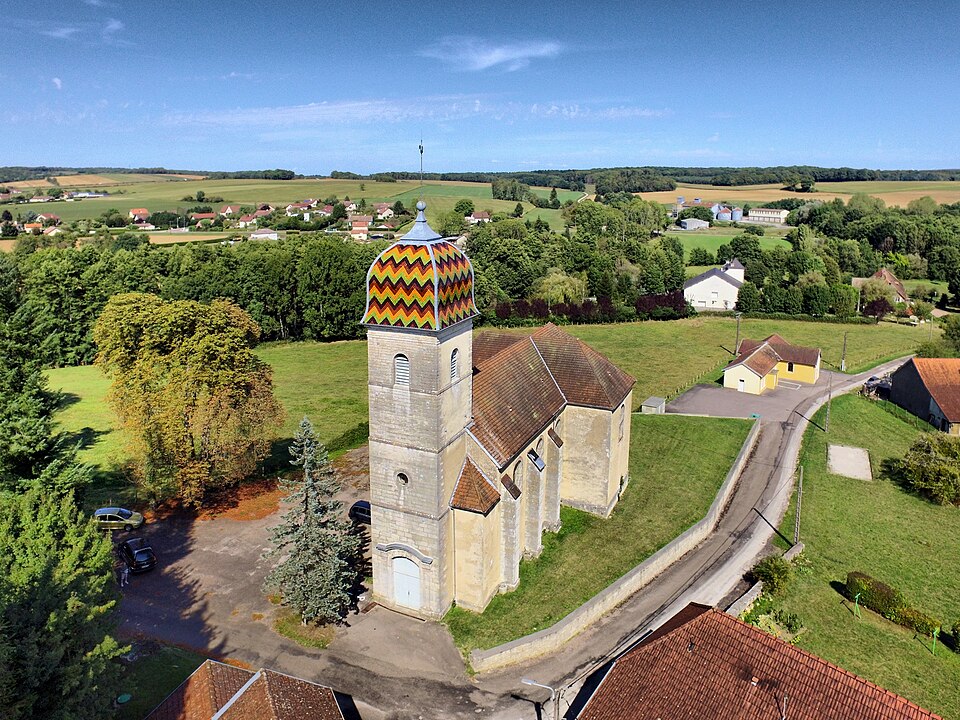 Cenans, l'église de Guiseuil