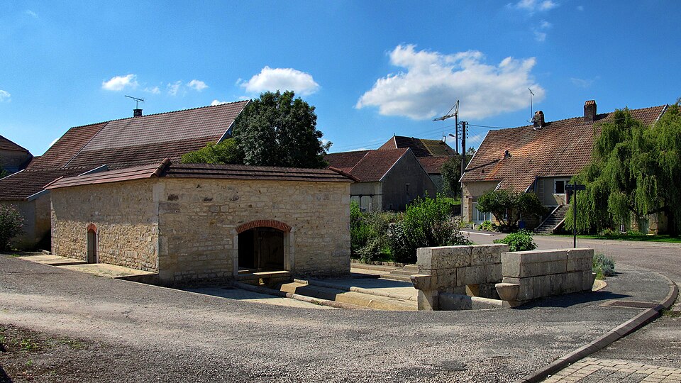 Chancey, le lavoir à impluvium