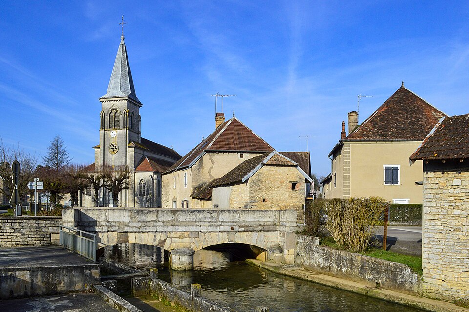 Charcenne, le centre du village