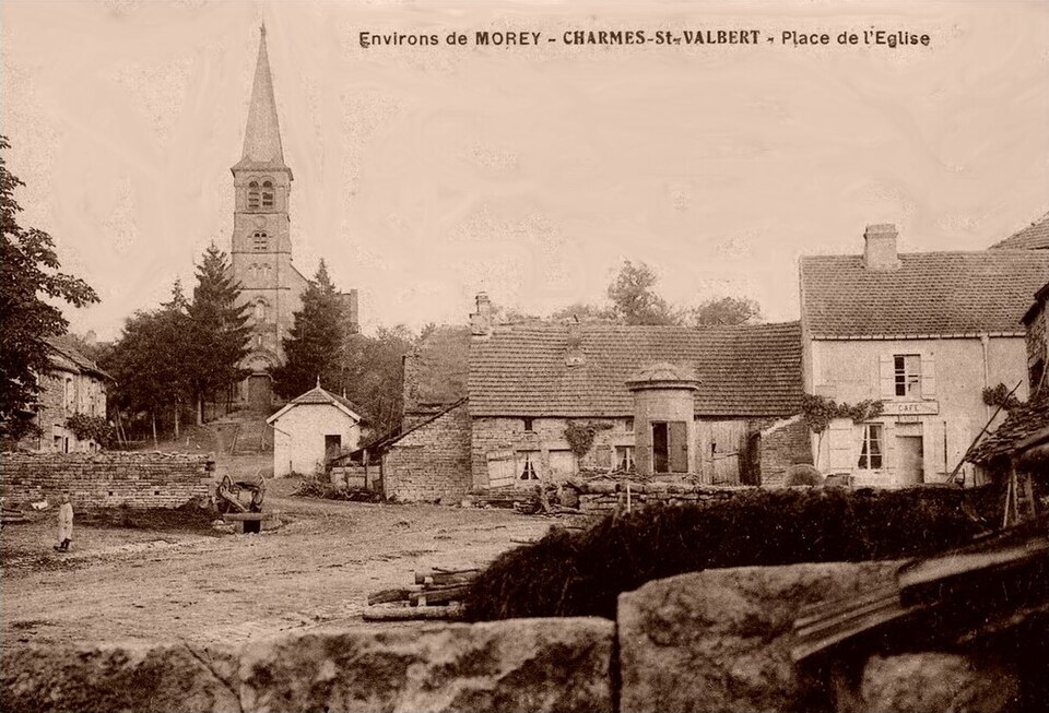 Charmes — Saint — Valbert (70) — carte postale ancienne