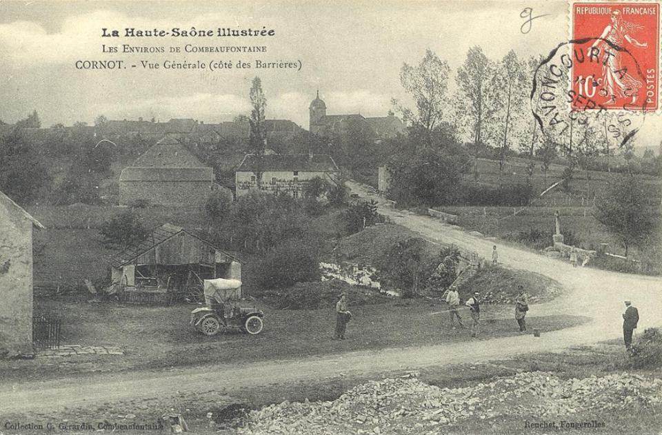 Cornot (carte postale)