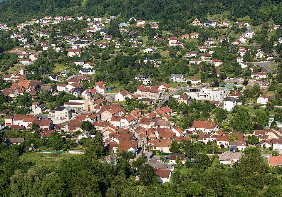 Vue d'Echenoz — la — Méline