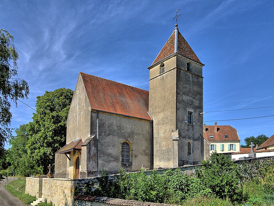 Esmoulins, l'église