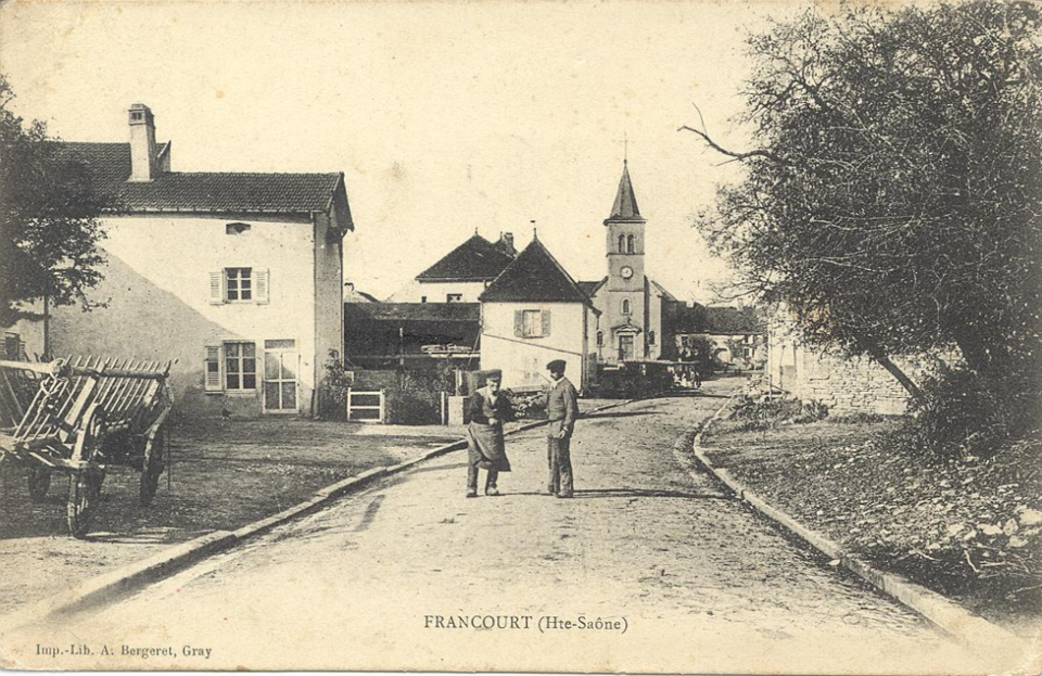 Francourt (70) — carte postale ancienne