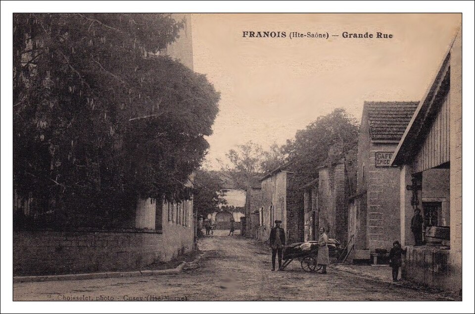 Framont, ancienne commune de Franois (70) — carte postale ancienne