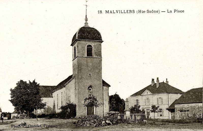 Malvillers (70) — carte postale ancienne