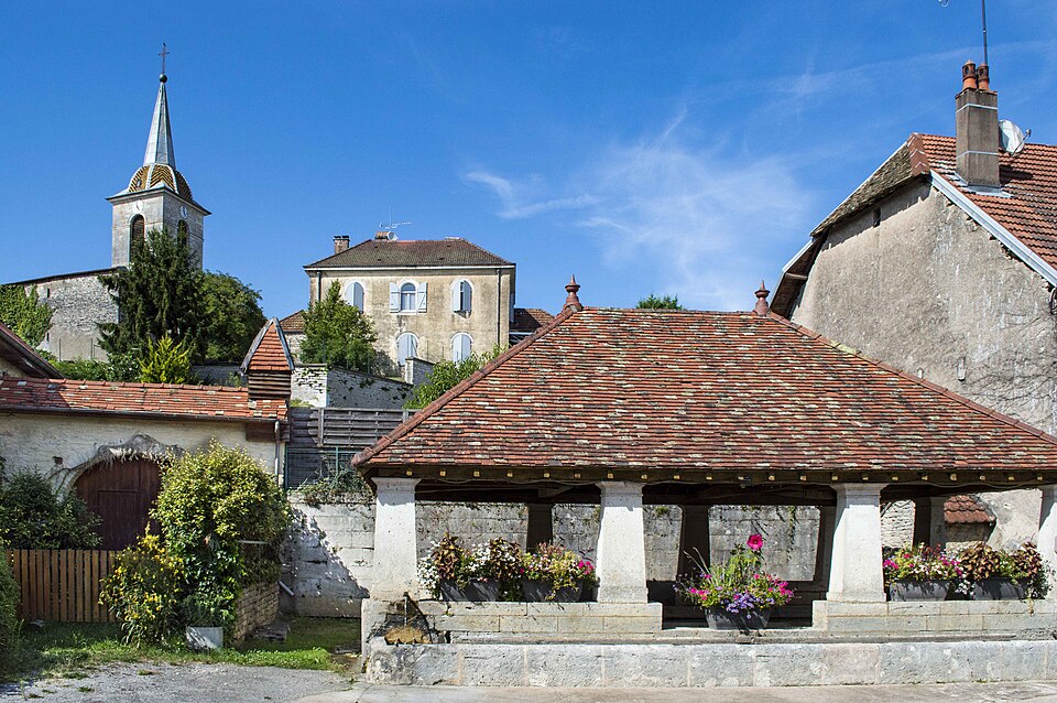 Montboillon, le centre du village