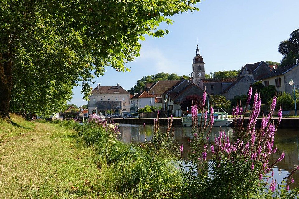 Port — sur — Saône vue sur le centre 2