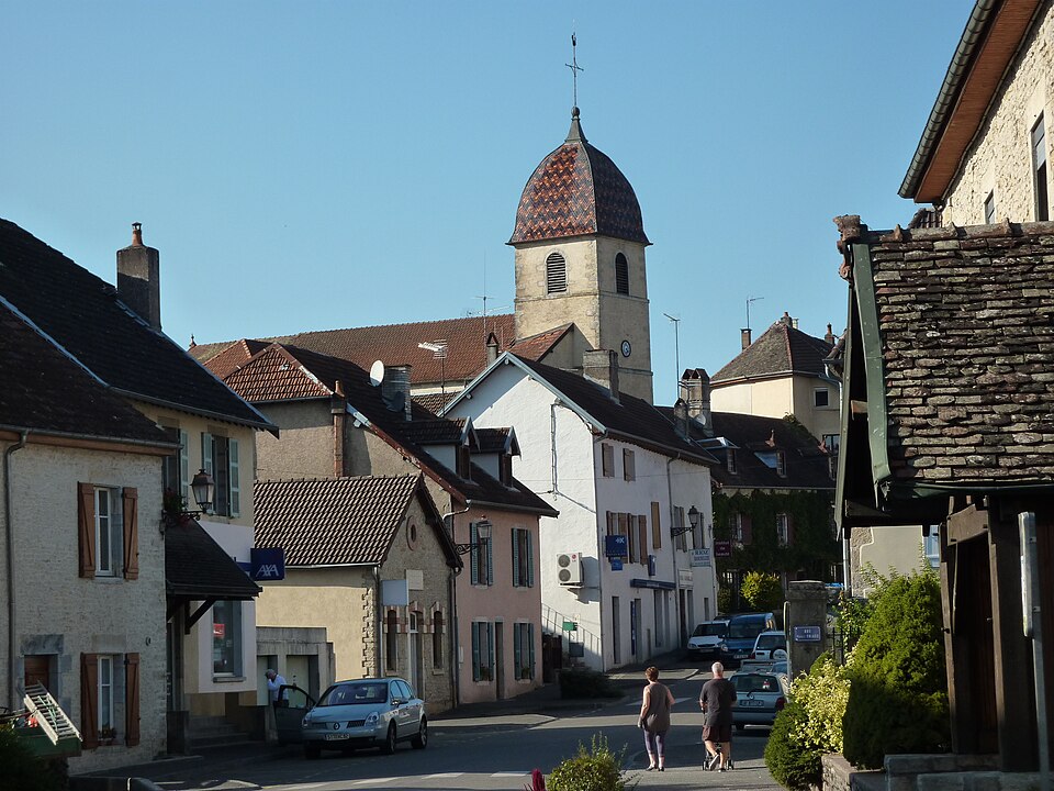 Rioz haute saone village eglise