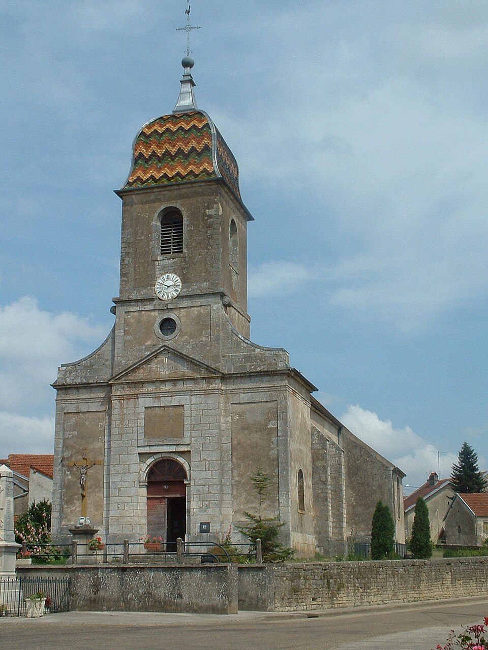 Eglise de Roche et Raucourt (70, FRANCE)