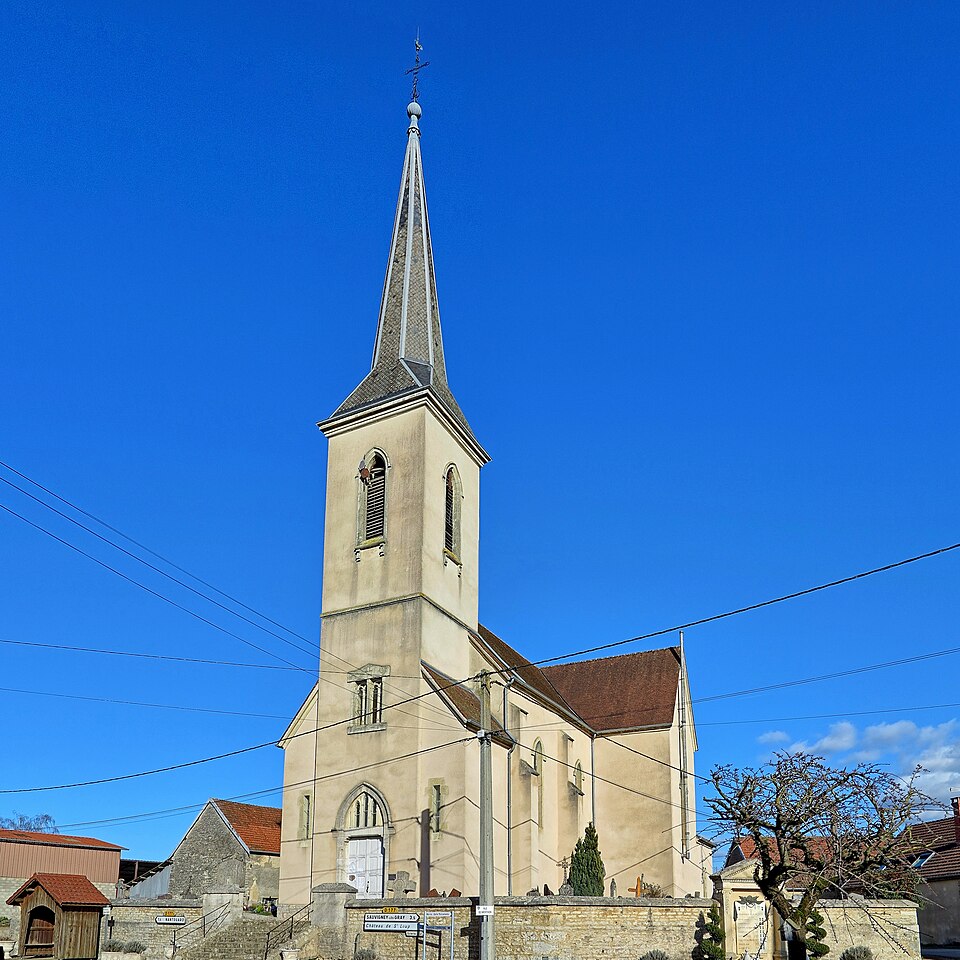 Saint — Loup — lès — Gray, l'église