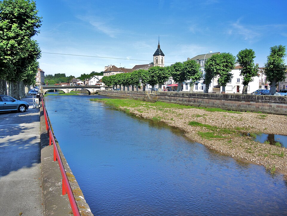 Le grand pont sur le Sémouse