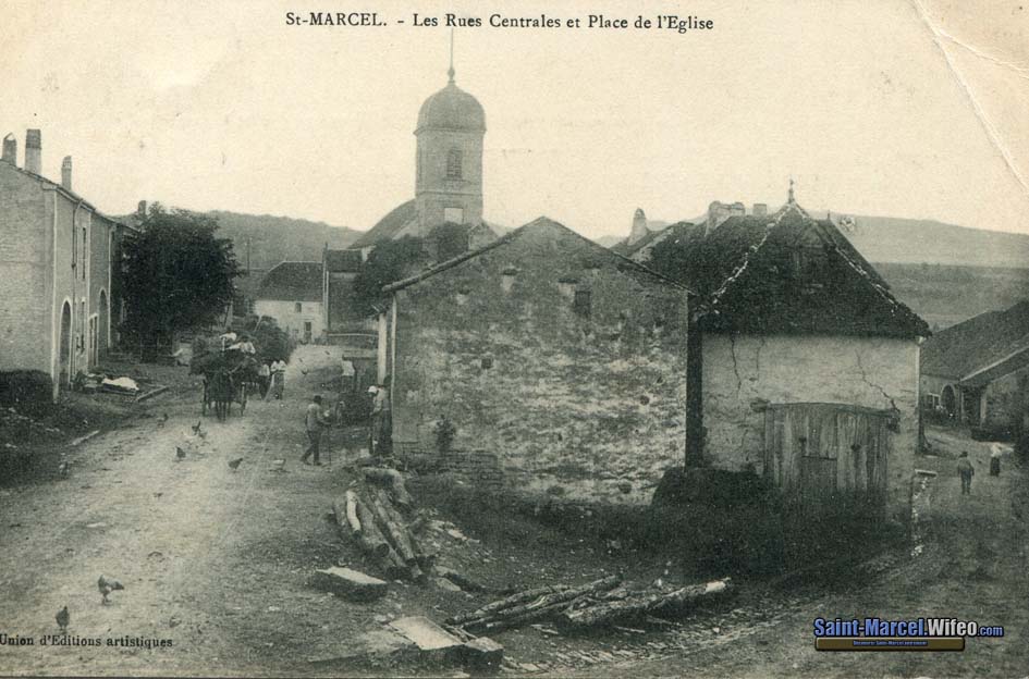 Saint — Marcel (70) — carte postale ancienne