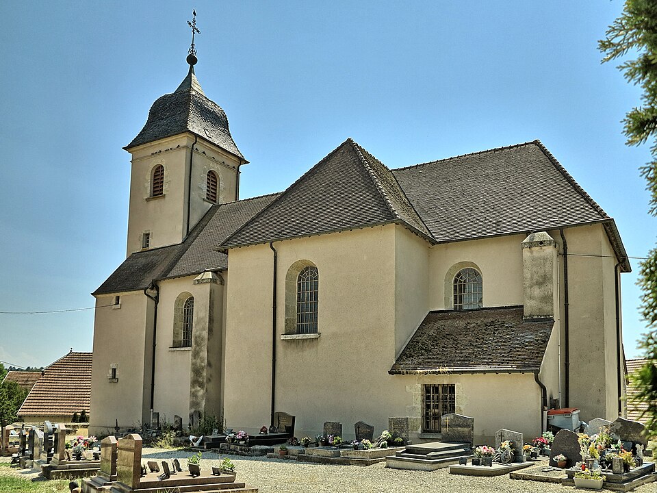 Sauvigney — lès — Gray, l'église