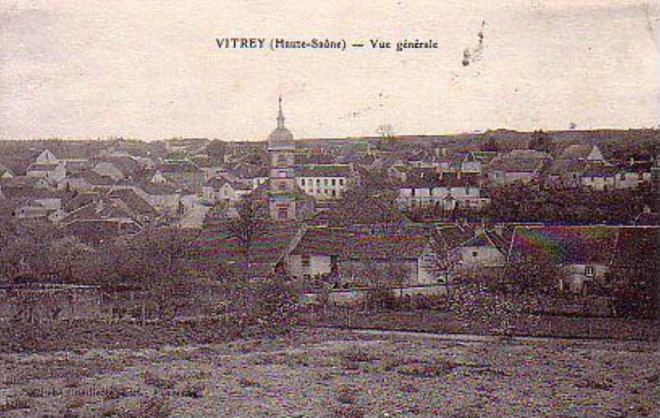 Vitrey — sur — Mance (70) — carte postale ancienne