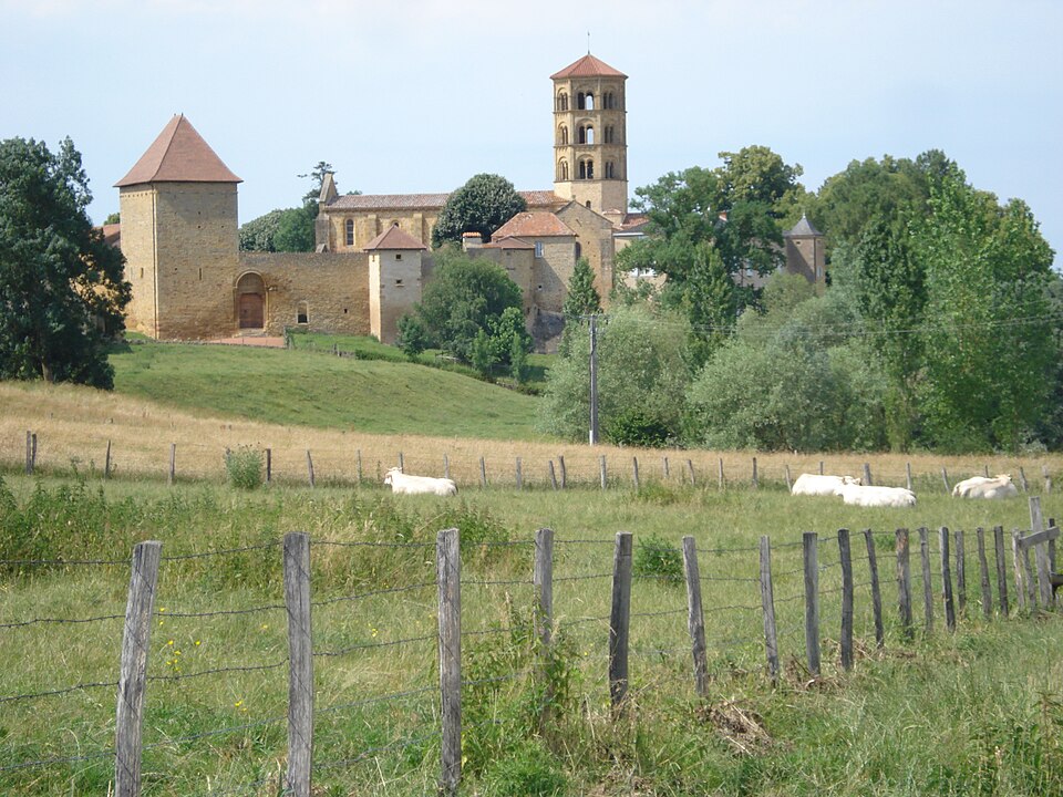 Ancy — le — Duc 9Saône — et — Loire), vue du sud