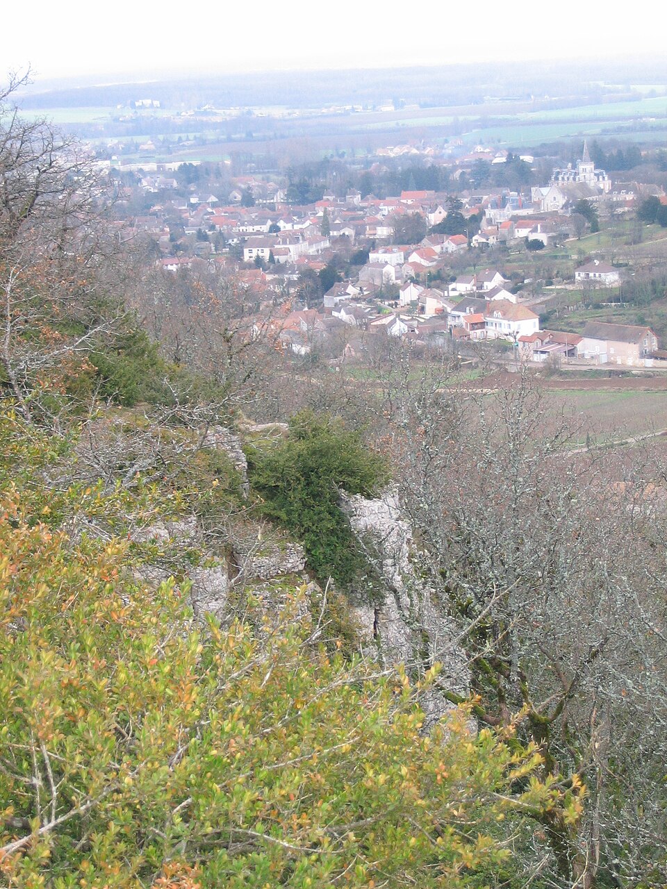 Vue de Bouzeron