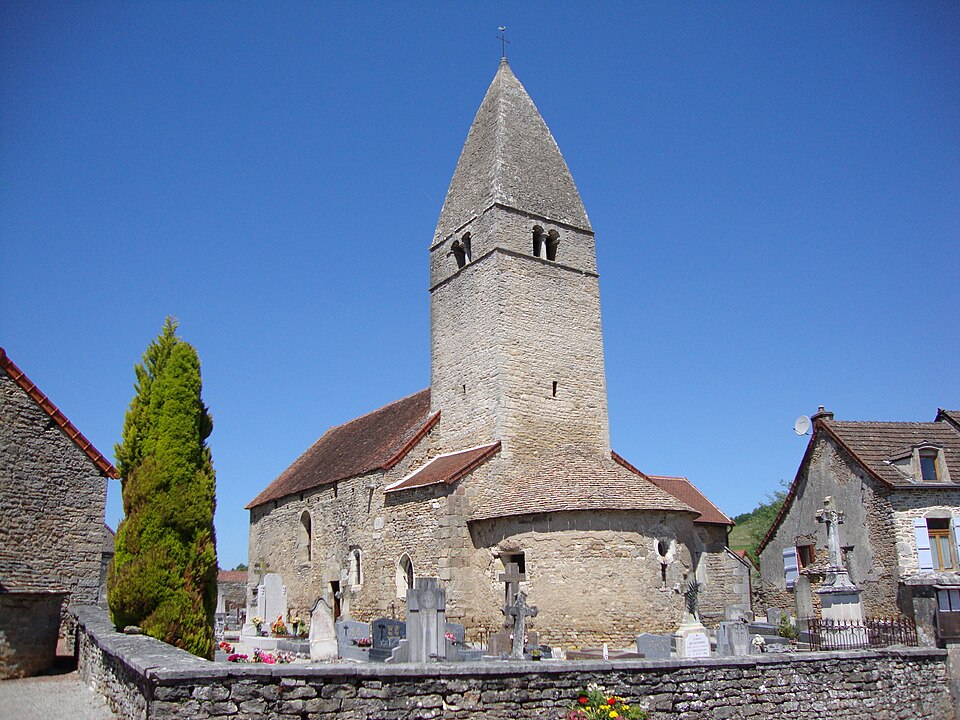 Chamilly (Saône — et — Loire, Fr) église