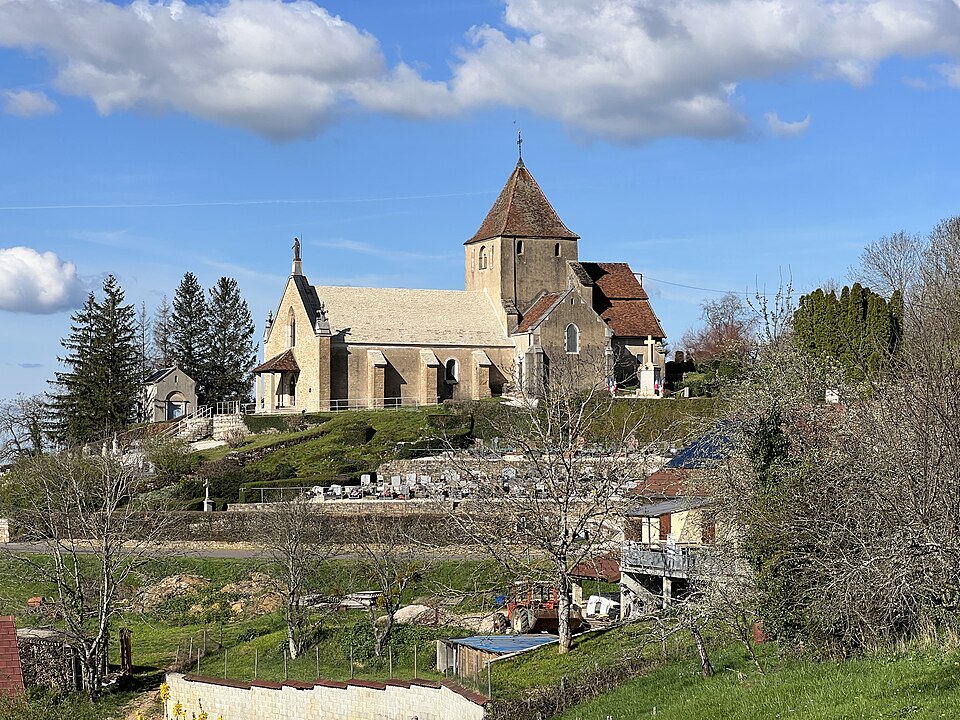 Église Saint Martial — Champagnat (FR71) — 2024 — 03 — 19 — 16