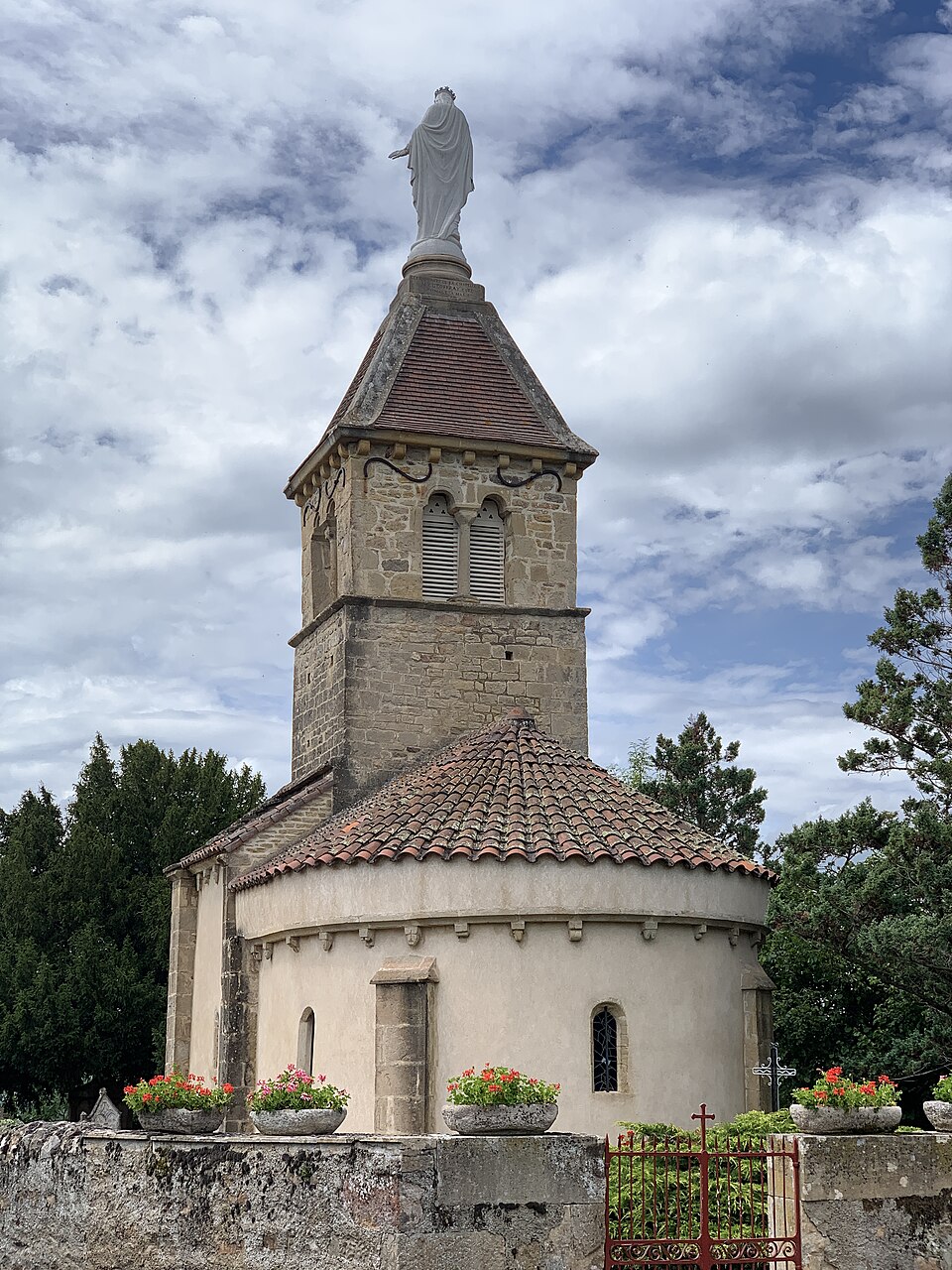 Chapelle Notre Dame Assomption — La Chapelle — sous — Dun (FR71) — 2021 — 07 — 07 — 1