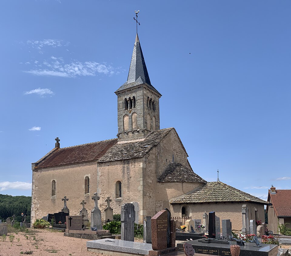 Église St Étienne Chiddes Saône Loire 2