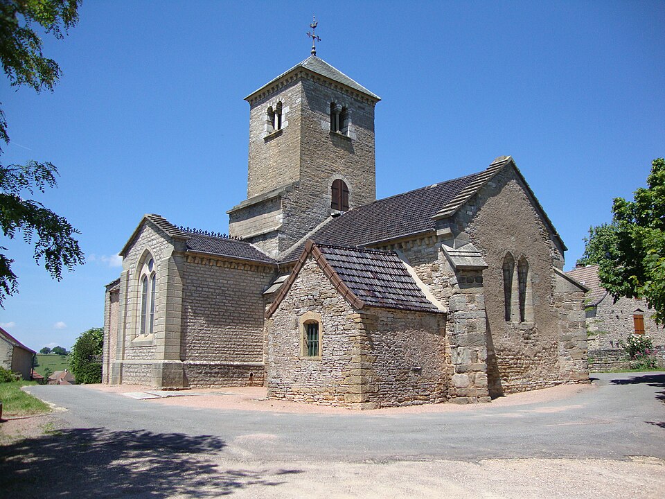 Culles — les — Roches (Saône — et — Loire, Fr) église