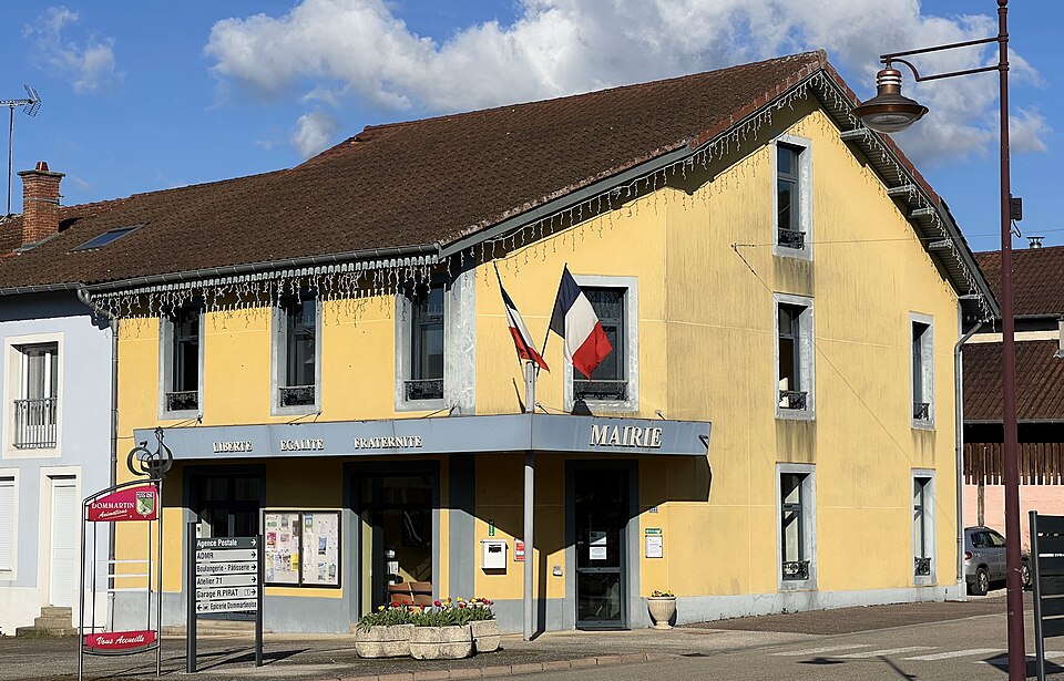 Mairie — Dommartin — lès — Cuiseaux (FR71) — 2024 — 03 — 19 — 2