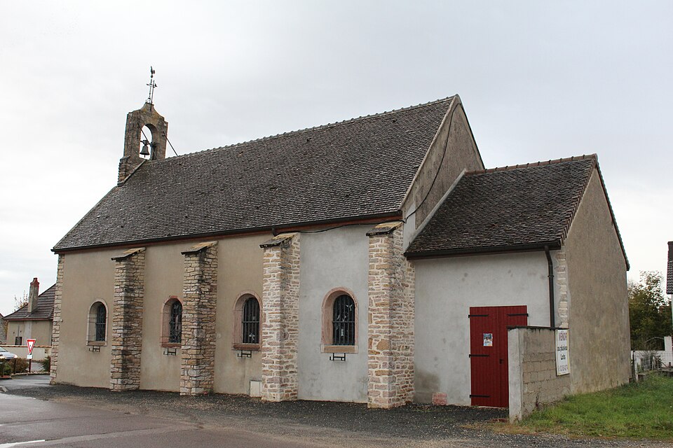 Église St Marcel Épervans 13