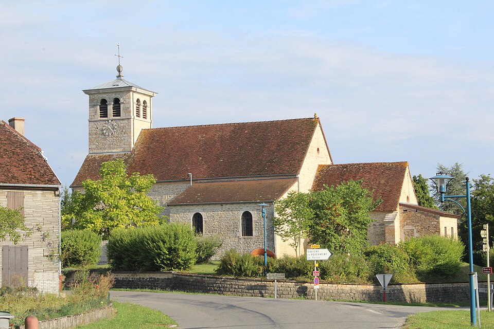 Église St Martin Flacey Bresse 1