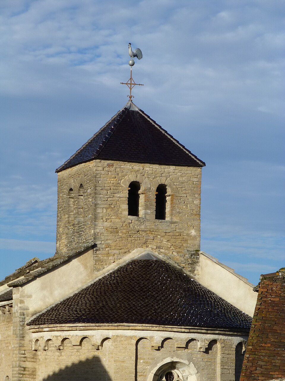 Germagny le clocher de l'église