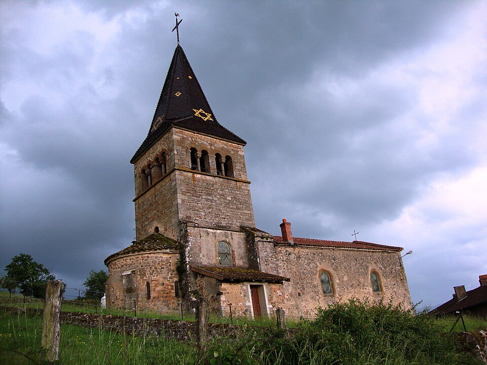 Germolles — sur — Grosne (Saône — et — Loire, Fr) église (3)