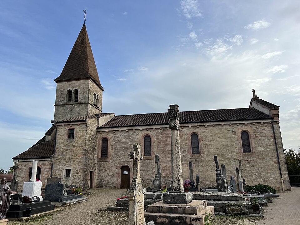 Église Saint Georges — Huilly — sur — Seille (FR71) — 2022 — 10 — 27 — 1