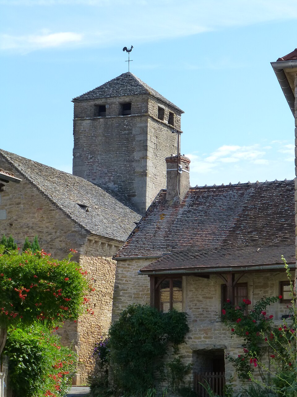 Saint — Clement — sur — Guye Village et Eglise