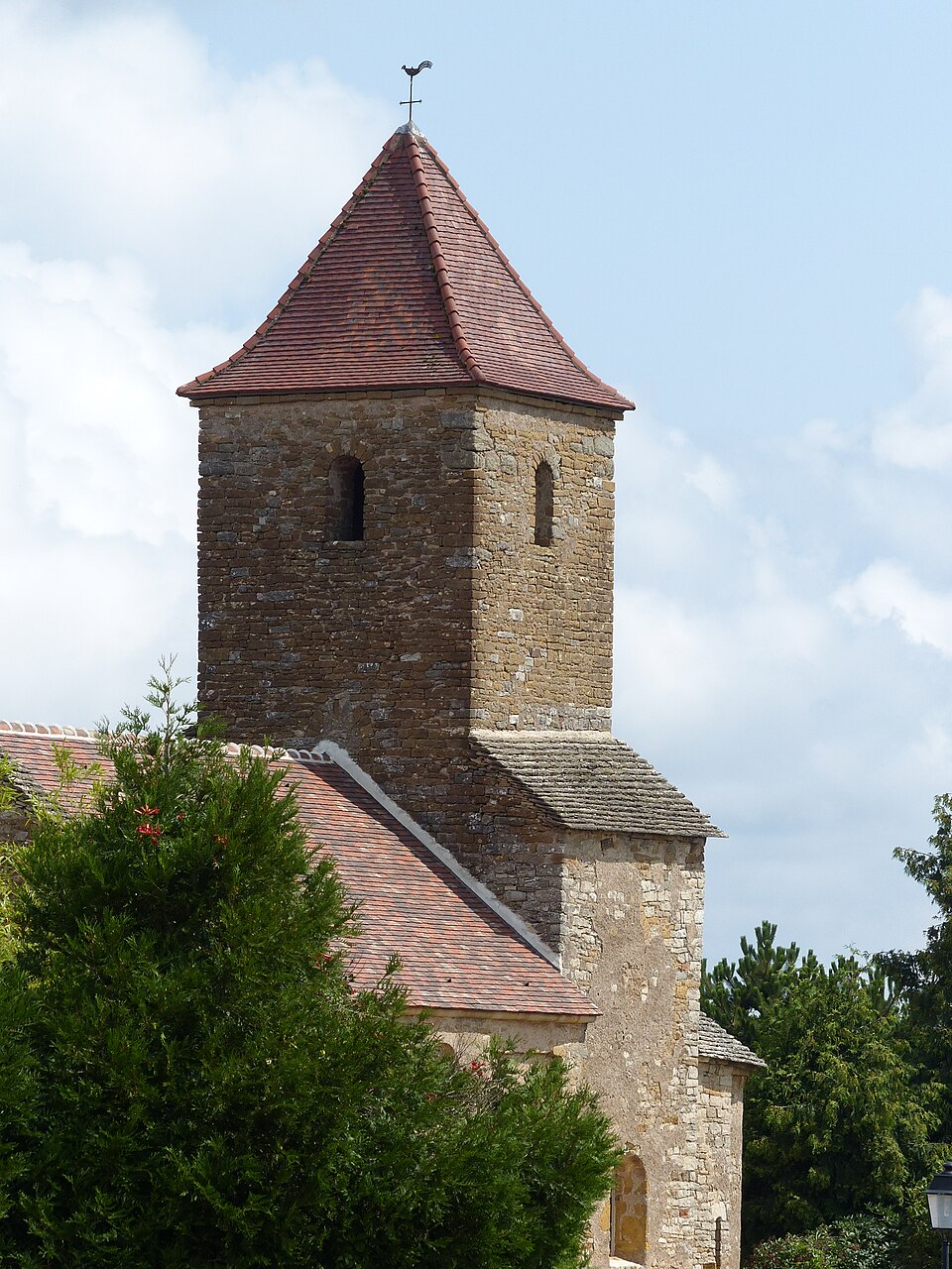 Eglise Saint — Maurice — des — Champs Clocher