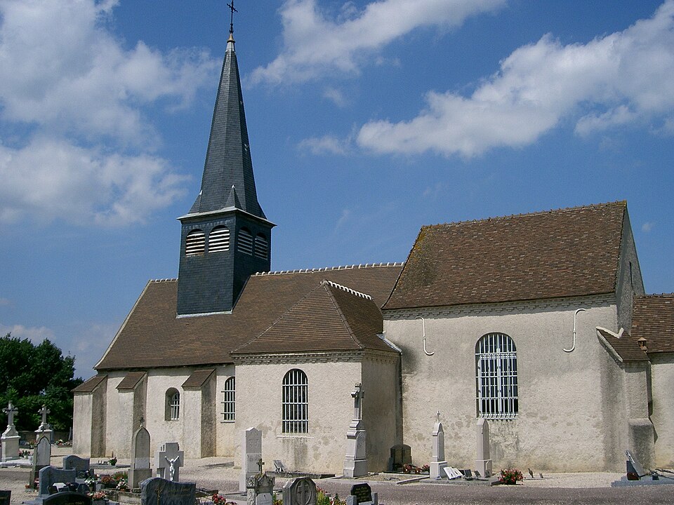 Saunières — église (2)
