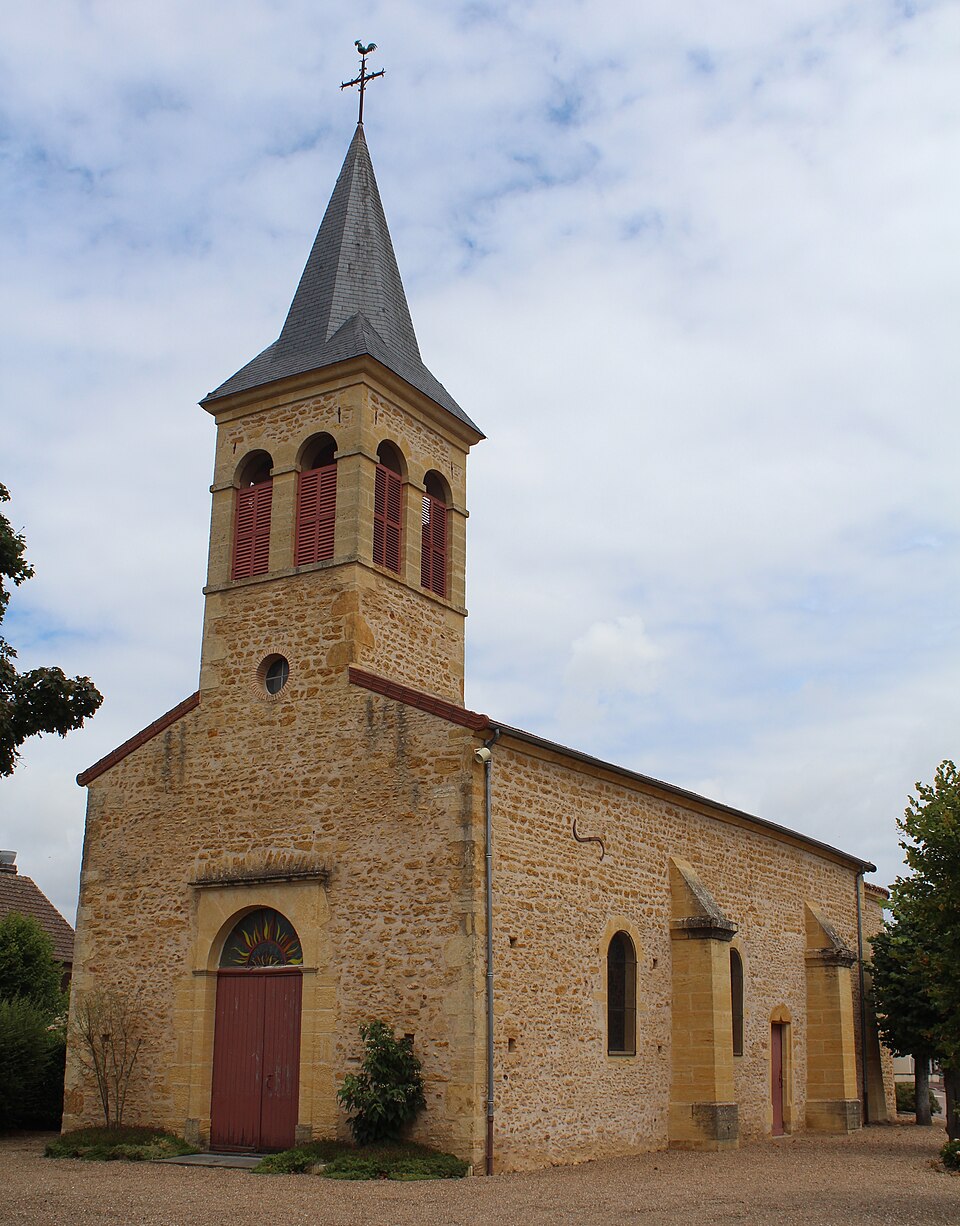 Église St Martin Vindecy 7