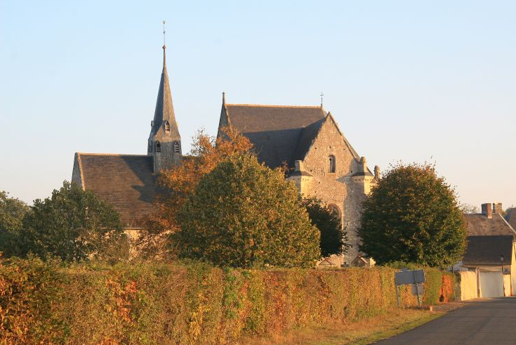 Eglise — La — Bruere — sur — Loir — 