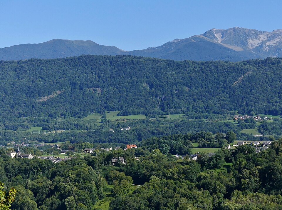 La Chavanne vue du Rocher de Montmélian (été 2017)