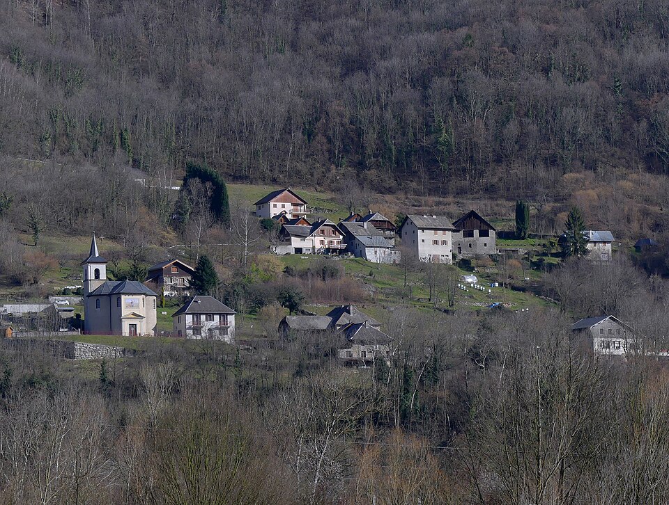 Les Chavannes — en — Maurienne en hiver (février 2021)