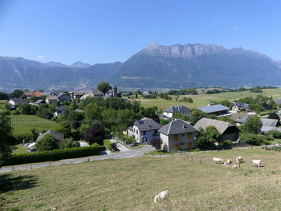 Hauteurs d'Hauteville en Savoie en été (2019)