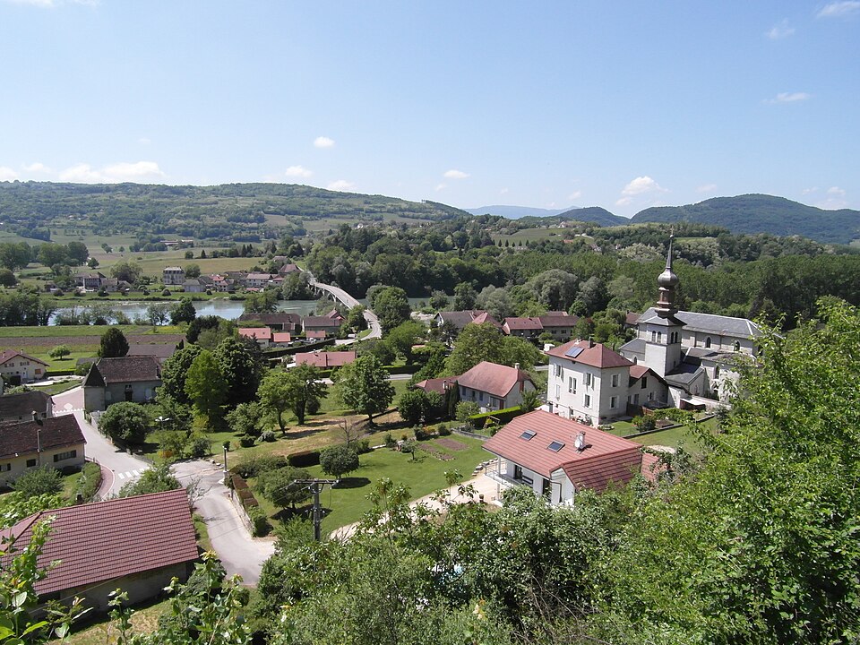 Bourg de Lucey (Savoie)