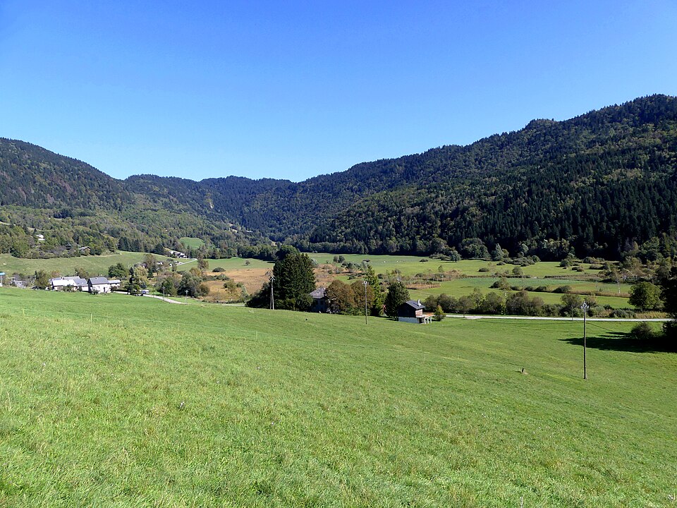 Extrémité Vallée des Huiles au Pontet en Savoie (octobre 2023)